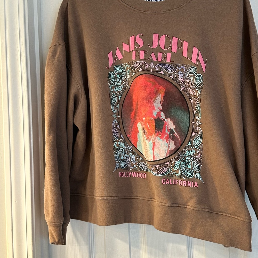 Old Navy Brown Crewneck Sweatshirt